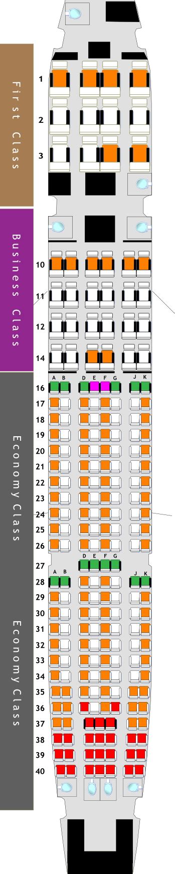 qatar airways seating map.